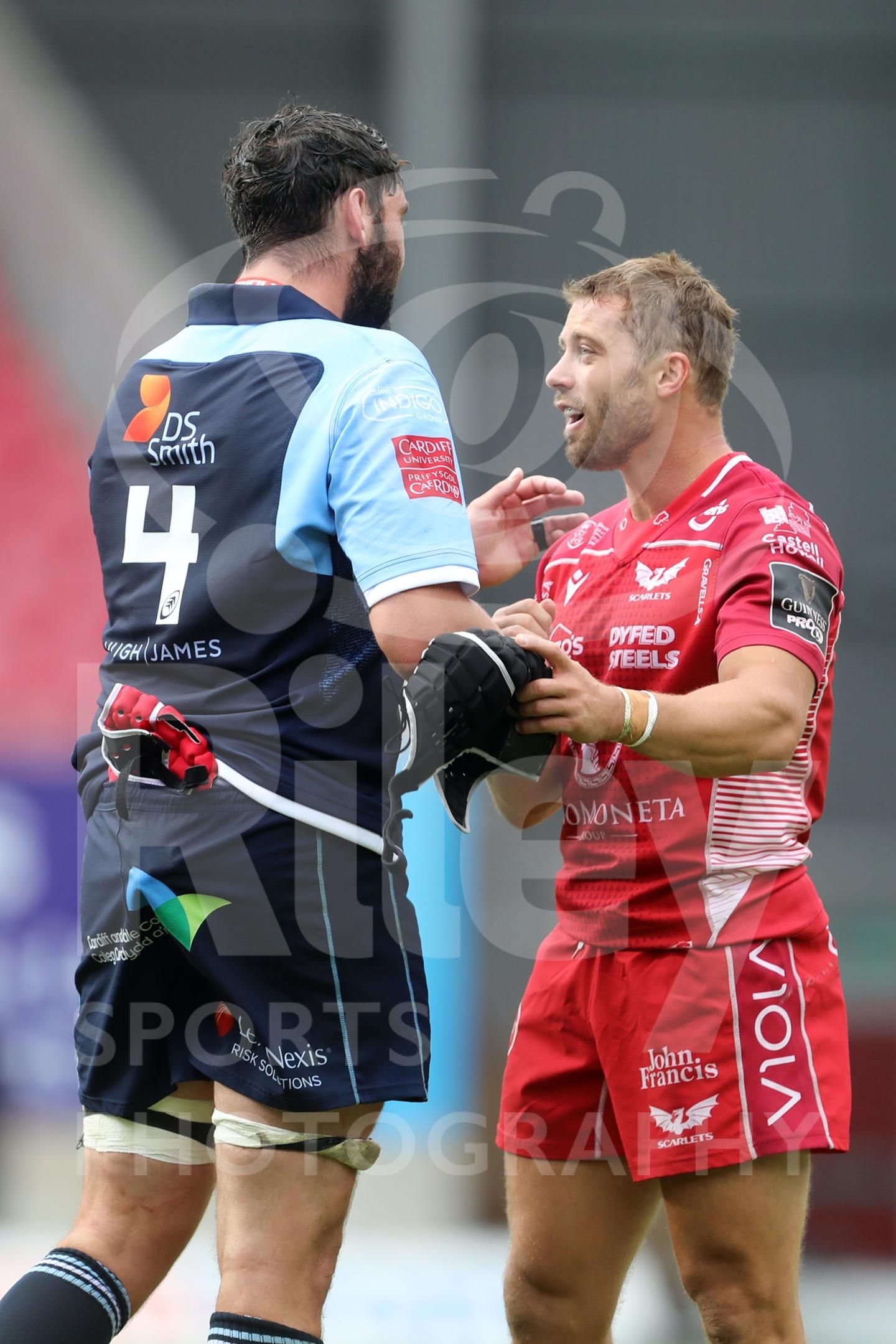 Scarlets v Blues 22nd August 2020