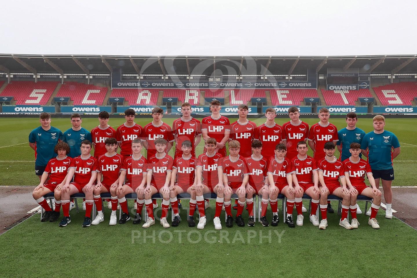 Scarlets U16 West Squad 2022/23