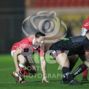 2021-22 WRU Indigo Premiership03.01.22 Llanelli v RGC