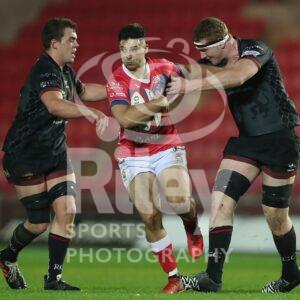 2021-22 WRU Indigo Premiership03.01.22 Llanelli v RGC
