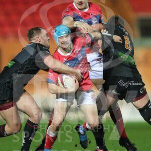 2021-22 WRU Indigo Premiership03.01.22 Llanelli v RGC