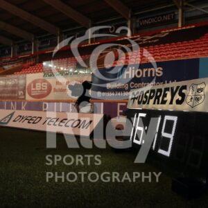 Guinness PRO14 2020-21
26.12.20 Ospreys v Scarlets