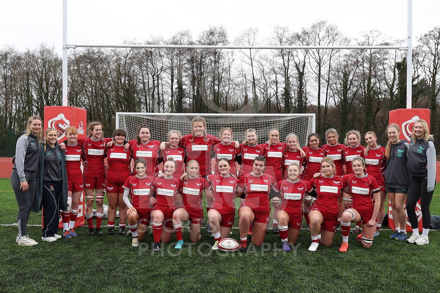 Scarlets Under 18 Women Squad 2023/24